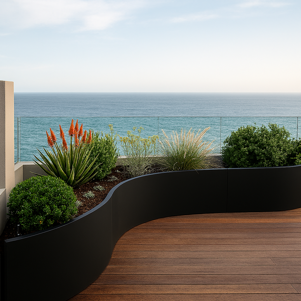 Custom Fiberglass Planters