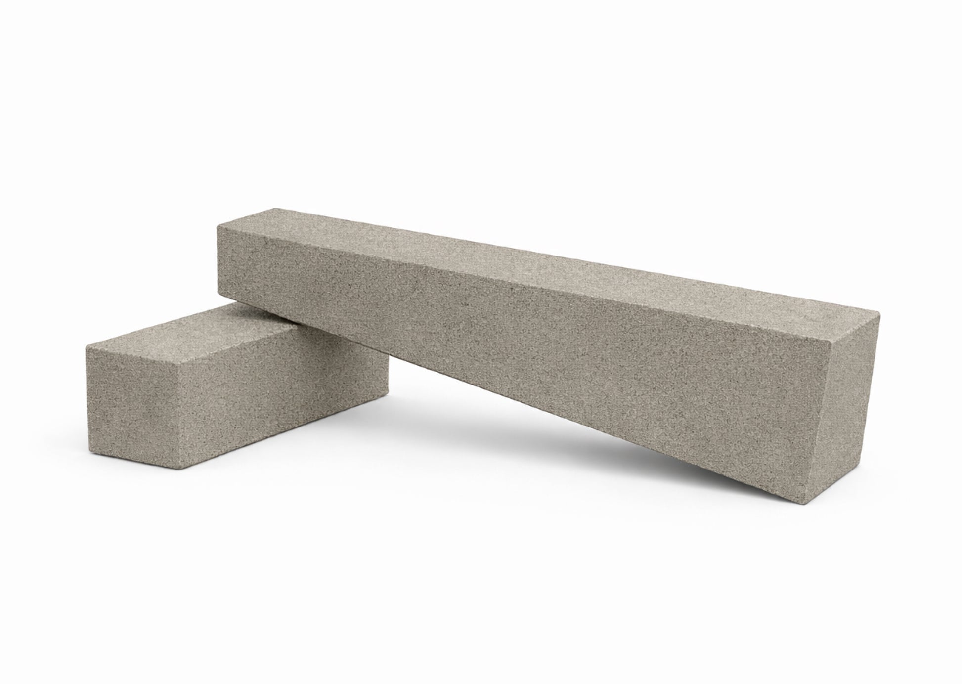 Modular Bench & Plinth Duo