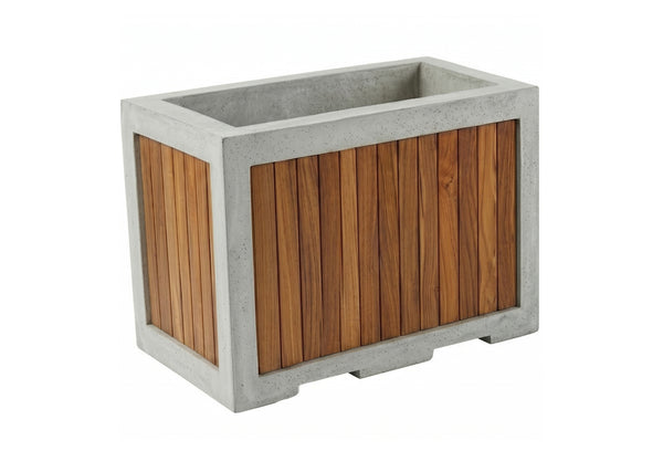 Vertical Slat Traffic Control Planter