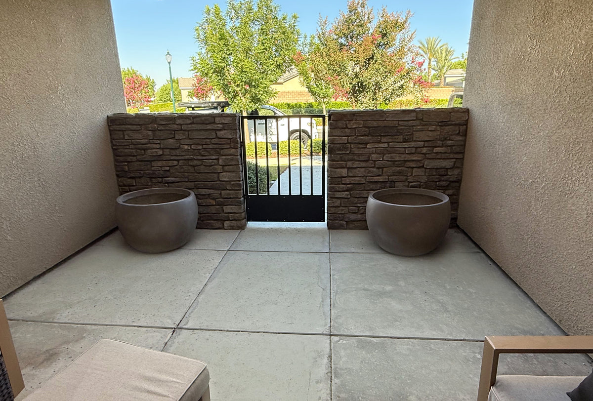 pure-design-werx-round-planters-covered-patio-installation