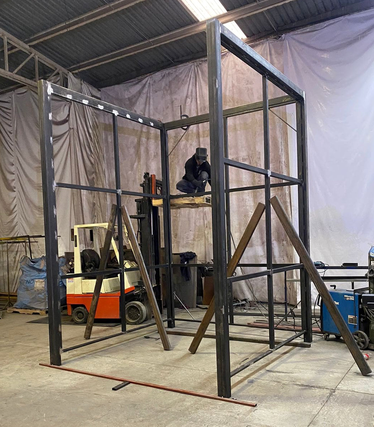 pure-design-werx-tall-steel-frame-workshop-assembly