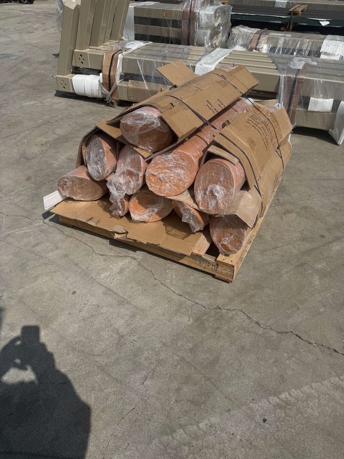 pure-design-werx-wrapped-metal-bollards-shipping-pallet